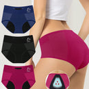 3 piezas/paquete Bragas fisiologicas para mujer, ropa interior de seguridad en forma de triangulo, a prueba de fugas y comodas