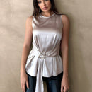 Essnce Blusas para mujer para trabajo, blusas de trabajo y vestidos de verano para mujer