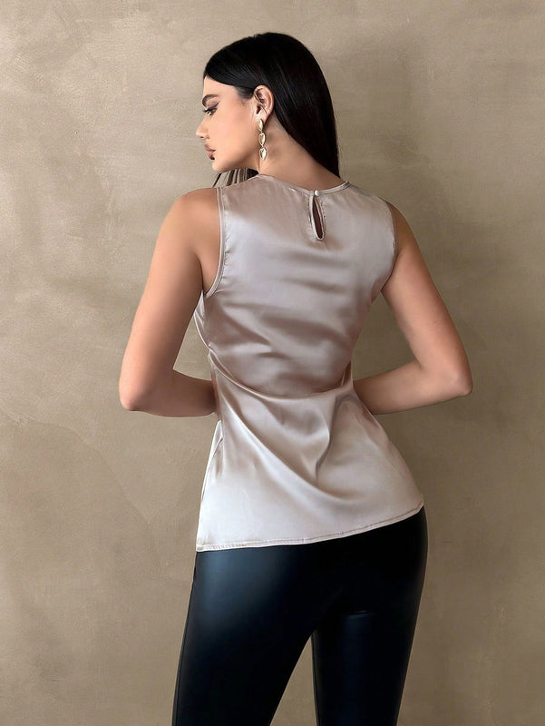 Essnce Blusas para mujer para trabajo, blusas de trabajo y vestidos de verano para mujer