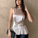 Essnce Blusas para mujer para trabajo, blusas de trabajo y vestidos de verano para mujer