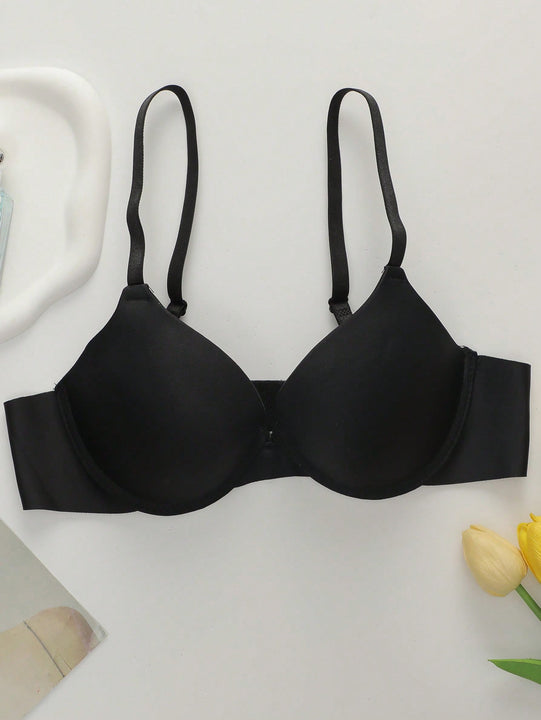 sexy brillante Sujetador push-up con con aro para pleno pechos , delgado con grueso mas bajo Taza , lado empuje , cintura Recortadora diseno de mujeres Lenceria