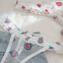 NEW Tangas transparentes femeninas lindas y a la moda con estampado de frutas, paquete de 3