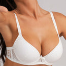 NEW Sujetador push-up con aros y patron de encaje para mujeres