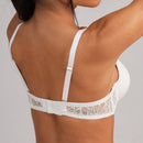 NEW Sujetador push-up con aros y patron de encaje para mujeres