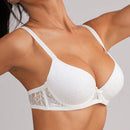 NEW Sujetador push-up con aros y patron de encaje para mujeres