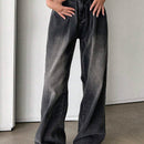 DAZY Jeans casuales de pierna recta para mujer para uso diario