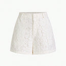MOTF PREMIUM SHORTS SOLIDOS DE ENCAJE CON BOLSILLO INCLINADO