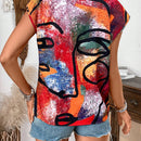 LUNE Camisa holgada de verano para mujer, casual y con estilo, adecuada para todo tipo de conjuntos