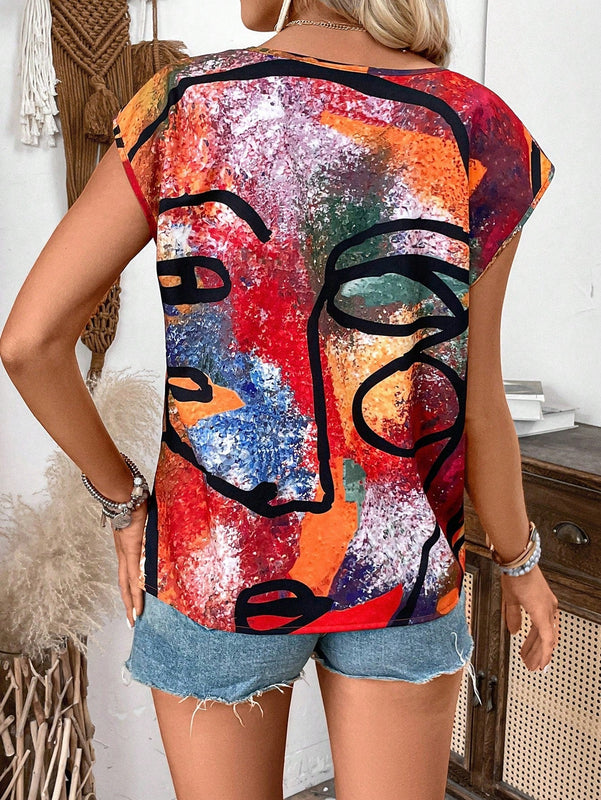 LUNE Camisa holgada de verano para mujer, casual y con estilo, adecuada para todo tipo de conjuntos