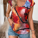 LUNE Camisa holgada de verano para mujer, casual y con estilo, adecuada para todo tipo de conjuntos