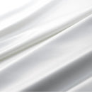 Mantel elegante de satén blanco, rectangular, de poliéster, ideal para bodas, Navidad, baby showers, cumpleaños y banquetes, mantel de mesa elegante