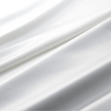 Mantel elegante de satén blanco, rectangular, de poliéster, ideal para bodas, Navidad, baby showers, cumpleaños y banquetes, mantel de mesa elegante