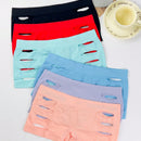 NEW Paquete de 6 Calzoncillos Boyshort para mujeres, Ropa interior de nylon sin costuras, Boxer Briefs elasticos
