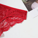 Mujeres Panties Sexy triangulares de encaje de unicolor (1 pieza)