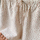 EZwear Pantalones Cortos Casuales De Verano Con Estampado Floral De Florecitas Para Mujer Para Uso Diario