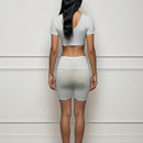 NEW 1 pieza Calzoncillos de seda de hielo de control de vientre de cintura alta con entrepierna de tres capas y diseno anti-luz, sin enrollarse y con levantamiento de gluteos, ropa interior femenina de verano