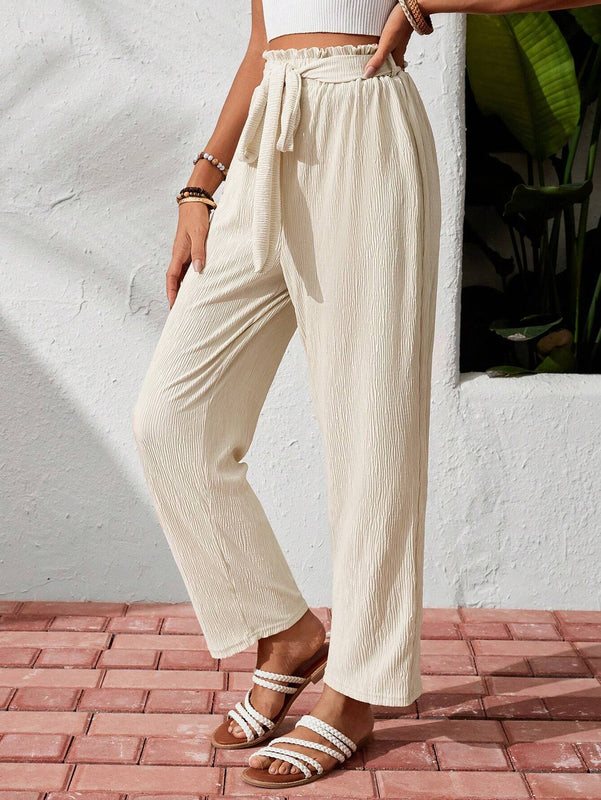 Essnce Pantalones de mujer para verano, pantalones para el verano, pantalones holgados, pantalones de verano