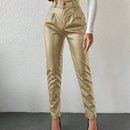 Pantalones de color liso para mujer