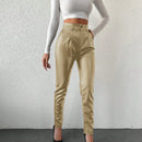 Pantalones de color liso para mujer