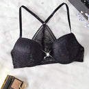 NEW Sosten con aros y encaje para lenceria femenina