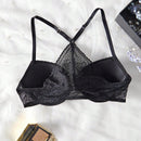 NEW Sosten con aros y encaje para lenceria femenina