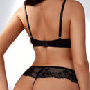 NEW  Conjunto de lenceria sexy de encaje para mujer, conjunto de bralette y panty para verano