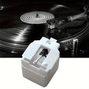 Cartucho LP de Alta Fidelidad con Doble Imán Móvil - Elíptico, Blanco y Negro, Compatible con el Tocadiscos AT3600L, Cuenta con Estilete de Diamante y Caballete de Fibra de Carbono para una Calidad de Sonido Mejorada