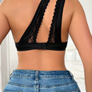 NEW  Sosten de moda para mujeres con huecos elegantes y sexy de un solo hombro