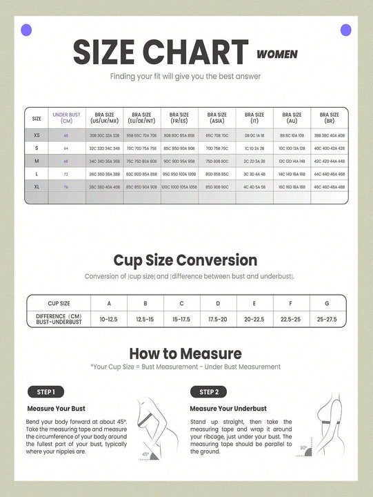 Juego de sosten y ropa interior sin costuras de 2 juegos, sosten con apertura frontal