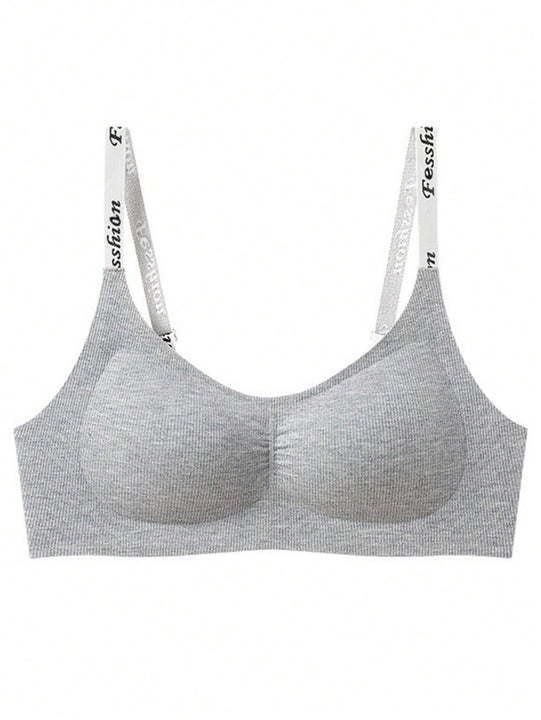 Sujetador deportivo de verano, comodo y sin costuras, sin aros de acero, levantara y dara forma a los senos de manera hermosa, y la lenceria sexy previene la flacidez y soporta los senos grandes.