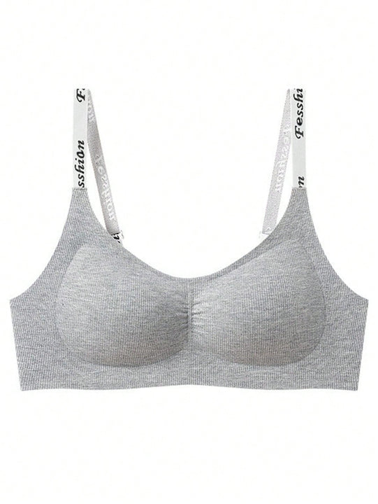 Sujetador deportivo de verano, comodo y sin costuras, sin aros de acero, levantara y dara forma a los senos de manera hermosa, y la lenceria sexy previene la flacidez y soporta los senos grandes.