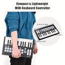 Orca Mini25 Teclado Controlador MIDI USB de 25 Teclas Controlador MIDI USB Con 16 Pads Desencadenantes RGB Retroiluminados Con Retroiluminación RGB