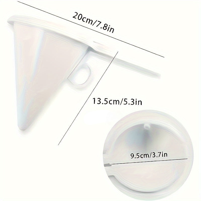 1 Juego de 1 Funnel de masa para pasteles manual - Utensilio de cocina fácil de usar para cupcakes, panqueques, postres - Herramienta de repostería segura para alimentos, no necesita electricidad, esenciales para la repostería | Herramienta de cocina fun