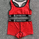 Conjunto de sujetador deportivo y ropa interior para mujeres, conjunto de top y shorts deportivos para ciclismo