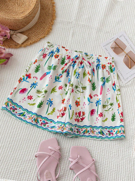 WYWH Shorts de playa sueltos y estampados para mujer para vacaciones WYWH