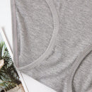 NEW Conjunto deportivo de sujetador y bragas gris para mujer, inalambrico, comodo y transpirable, embellecedor trasero