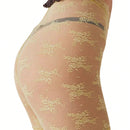 Shorts sexys e transparentes con encaje de parche para verano