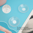 Insertos de Brasier invisible de silicona con cubiertas de pezones para vestidos sin tirantes, previene deslizamientos y mejora el escote, protectores de areola nupciales