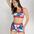 Nuevo conjunto deportivo de top y ropa interior para mujer, adecuado para montar en bicicleta/fitness, sujetador con hermoso diseno de espalda