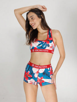 Nuevo conjunto deportivo de top y ropa interior para mujer, adecuado para montar en bicicleta/fitness, sujetador con hermoso diseno de espalda