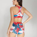 Nuevo conjunto deportivo de top y ropa interior para mujer, adecuado para montar en bicicleta/fitness, sujetador con hermoso diseno de espalda