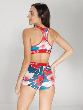 Nuevo conjunto deportivo de top y ropa interior para mujer, adecuado para montar en bicicleta/fitness, sujetador con hermoso diseno de espalda