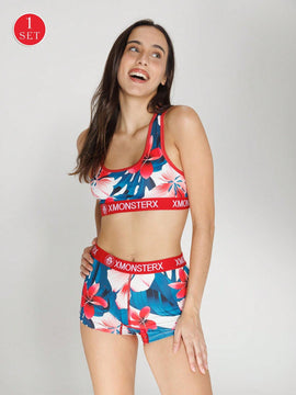 Nuevo conjunto deportivo de top y ropa interior para mujer, adecuado para montar en bicicleta/fitness, sujetador con hermoso diseno de espalda