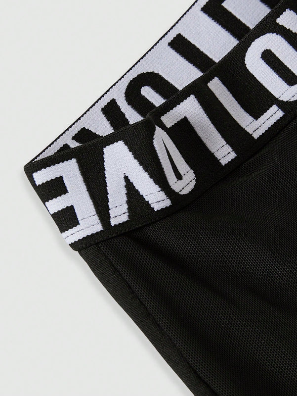 NEW  DesireSculpt Pantalones cuadrados simples impresos para mujer con bloque de color