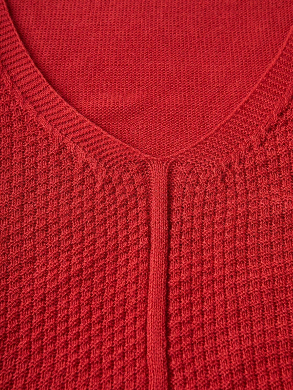 Essnce Chaleco sin mangas de punto solido para mujeres con cuello en V para uso diario en primavera y verano