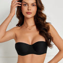 DesireSculpt Sosten transparente de tirantes unicolor y simple de moda para mujer