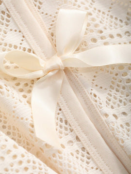 FRIFUL Designer Camisa hueca de disenador para mujeres decorada con mariposas para primavera/verano