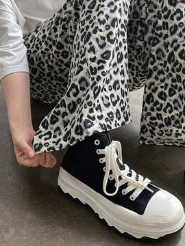 Friful pantalones anchos de mujer con cordon en la cintura, estilo casual para uso diario, con rayas