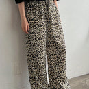 Friful pantalones anchos de mujer con cordon en la cintura, estilo casual para uso diario, con rayas