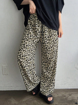 Friful pantalones anchos de mujer con cordon en la cintura, estilo casual para uso diario, con rayas
